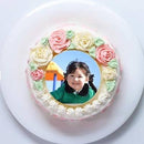 【冷凍】フラワーフォトケーキ | ケーキ | 写真ケーキのサンタアンジェラ - スイーツモール