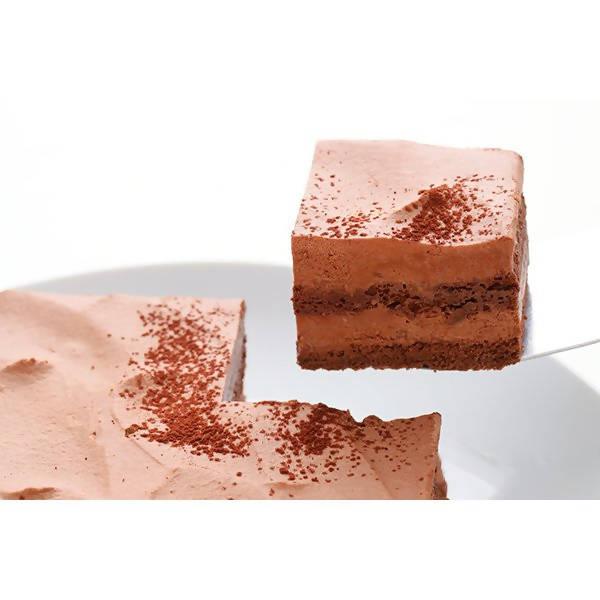 【冷凍】写真プレート付き 低糖質ムースショコラ | チョコレートケーキ | Sweetsローカボ - スイーツモール