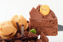 【冷凍】ガナッシュデコレーションケーキ | チョコレートケーキ | ケーキ工房モンクール | チョコ ガナッシュ ケーキ - スイーツモール