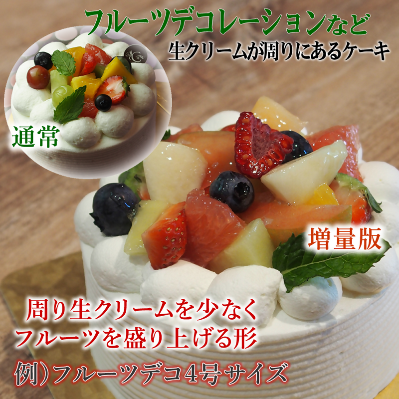 【冷蔵】ホールケーキ用追加オプション | ケーキ | ラ メゾンジュ-ケーキ-ラ メゾンジュ