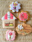 【常温】flower＆house アイシングクッキー｜クッキー｜sucre cresia - スイーツモール