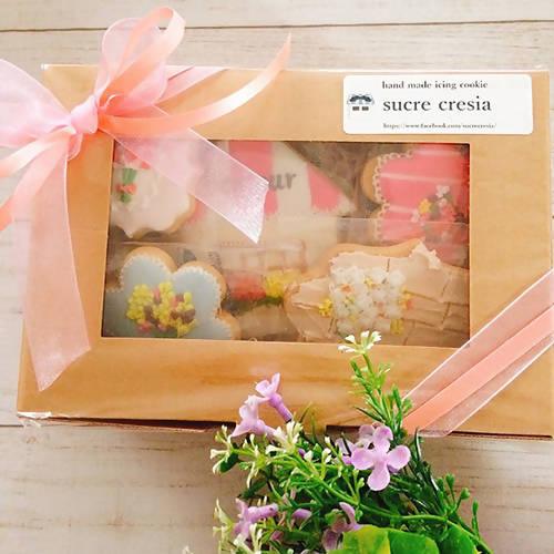 【常温】flower＆house アイシングクッキー｜クッキー｜sucre cresia - スイーツモール