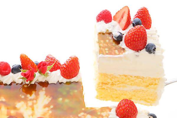 【冷蔵】スクエア For ステージ 生デコケーキ 40cmx30cm | ケーキ | ベリーズスイーツキッチン - スイーツモール