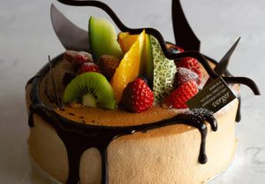 【冷蔵】ショコラフルーツ | チョコレートケーキ | パティスリーヴェルヴェンヌ | メロン オレンジ イチゴ - スイーツモール