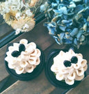 【店頭受取】宇治抹茶のガトーショコラ きなこクリーム添え 2個セット｜ガトーショコラ｜フォーチュンキッチン│抹茶ガトーショコラ - スイーツモール