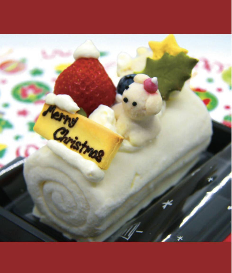 【冷凍】犬用 サンタさんとかくれんぼ ホワイトノエル 　クリスマスケーキ | ケーキ | はなとしっぽ - スイーツモール