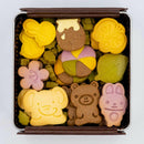 【常温】お野菜クッキー缶｜くまクッキー・うさぎ クッキー 缶｜lalasweets｜くま クッキー｜クマクッキー｜くま クッキー顔 - スイーツモール