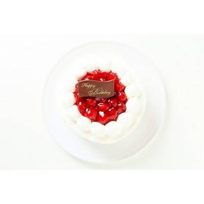 【冷凍】ラズベリーのバースデーケーキ | ケーキ | 写真ケーキのサンタアンジェラ - スイーツモール