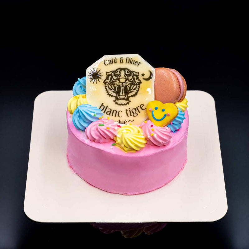 【冷凍】Newフォトケーキ ピンク | ケーキ | blanctigre〜due〜(ブランティーグル) | ピンクケーキ - スイーツモール