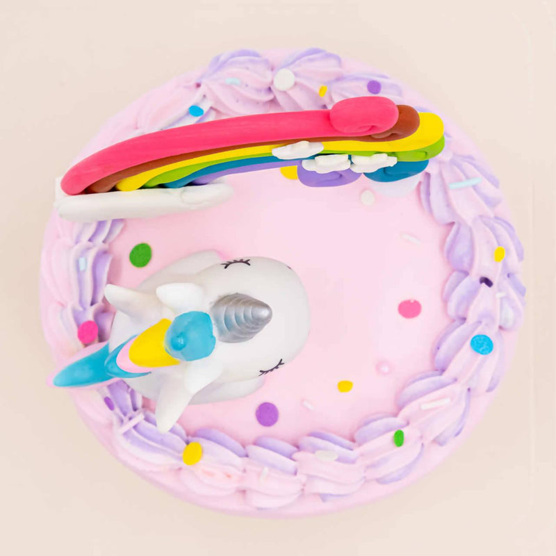 【冷凍】色が選べるギミックユニコーンケーキ 4号 12cm | ケーキ | La vie en Rose-ケーキ-La vie en Rose