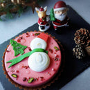 【冷凍】雪だるまの「だーさん」と楽しむクリスマスチョコムースタルト | タルト・雪だるまケーキ | Calme（カルム）| サンタケーキ - スイーツモール