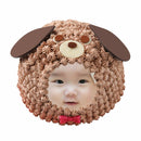 【冷凍】立体どうぶつの写真ケーキ | ケーキ | 写真ケーキのサンタアンジェラ | 顔 写真 ケーキ - スイーツモール