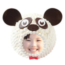 【冷凍】立体どうぶつの写真ケーキ | ケーキ | 写真ケーキのサンタアンジェラ | 顔 写真 ケーキ - スイーツモール