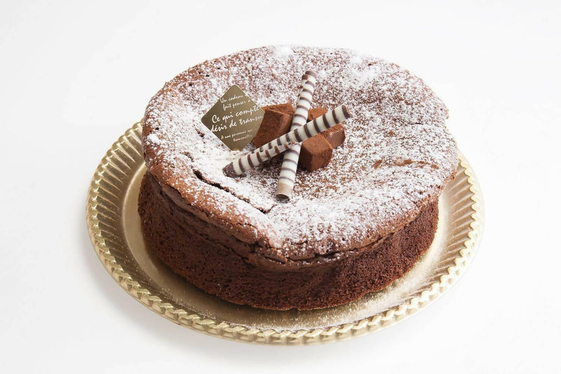 【冷凍】ガトーショコラ | チョコレートケーキ | パティスリーピニョン-チョコレートケーキ-パティスリーピニョン箕面店