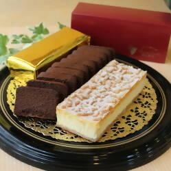 【冷蔵】生チョコケーキPREMIUM&特濃チーズ 2種セット | ケーキ | フランス菓子工房 マリーポール - スイーツモール