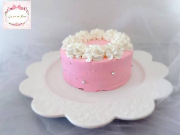 【冷凍】色が選べるユニコーンとハートのギミックケーキ 4号 12cm | ケーキ | La vie en Rose - スイーツモール