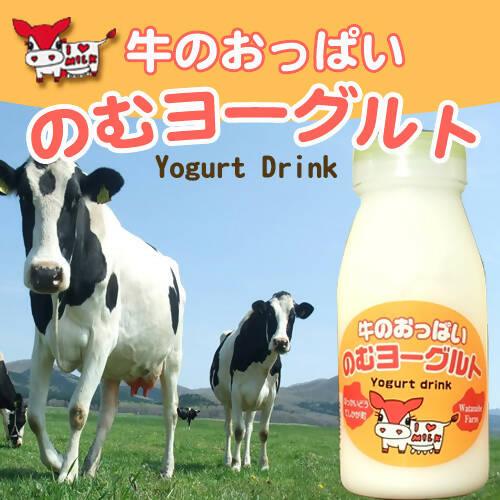 【冷蔵】牛のおっぱいのむヨーグルト 5本セット｜その他｜渡辺体験牧場-その他-渡辺体験牧場