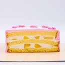 【冷凍】色が選べるハート柄のセンイルケーキ | ケーキ | La vie en Rose - スイーツモール