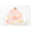 【冷凍】キュートな二段ケーキ・苺のバースデーデコレーションケーキ | ケーキ | 写真ケーキのサンタアンジェラ | ケーキ 二段 | 誕生日ケーキオーダー - スイーツモール