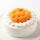 【冷凍】マンゴーのバースデーケーキ | マンゴー ホールケーキ,マンゴーケーキ 誕生日 | 写真ケーキのサンタアンジェラ・バースデーケーキ画像 |マンゴー 誕生日プレゼント, - スイーツモール