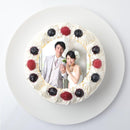 【冷凍】バースデー写真ケーキ | ケーキ | 写真ケーキのサンタアンジェラ | ブルーベリー ケーキ - スイーツモール