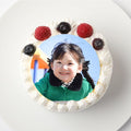 【冷凍】バースデー写真ケーキ | ケーキ | 写真ケーキのサンタアンジェラ | ブルーベリー ケーキ - スイーツモール