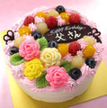 【冷凍】お花畑のケーキ | ケーキ | ケーキ工房モダンタイムス | カラフル な バラ - スイーツモール