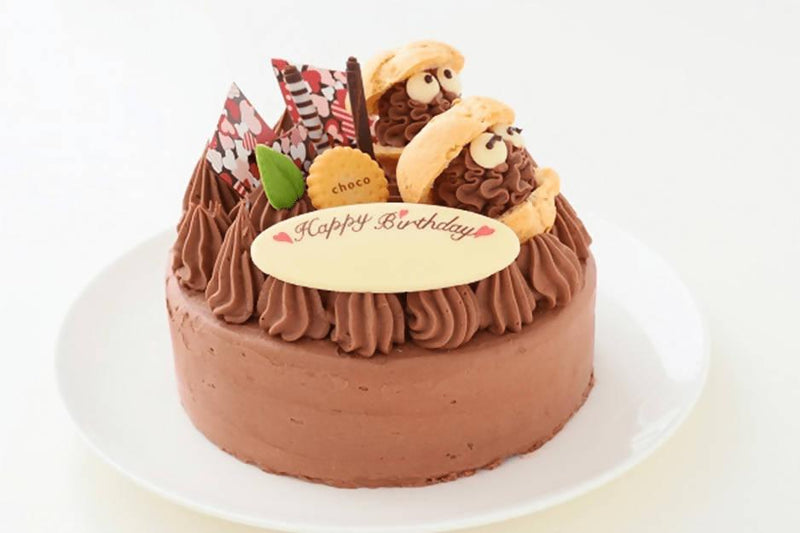 【冷凍】ガナッシュデコレーションケーキ | チョコレートケーキ | ケーキ工房モンクール-チョコレートケーキ-ケーキ工房モンクール