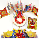 【冷凍】生デコレーションケーキ 王様戦隊キングオージャー 5号 15cm｜ケーキ｜キャラメリーゼ・キング オー ジャー ケーキ - スイーツモール