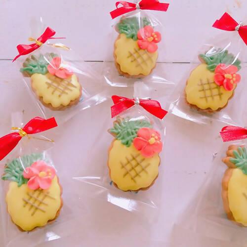 【常温】夏！パイナップル！アイシングクッキー ｜クッキー｜sucre cresia-クッキー-sucre cresia