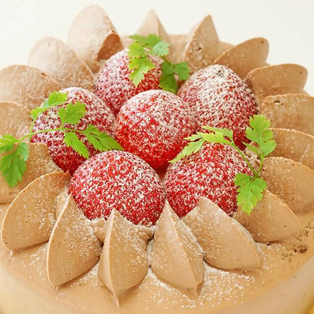 【冷蔵】イチゴのデコレーション｜ケーキ｜パティスリーナカジマヤ - スイーツモール